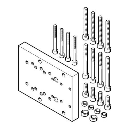 Festo Adapter Kit DHAA-D-L-40-G7-25 DHAA-D-L-40-G7-25